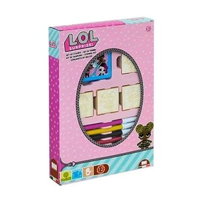 Multiprint L.o.l. surprise stempelset met 4 stempels