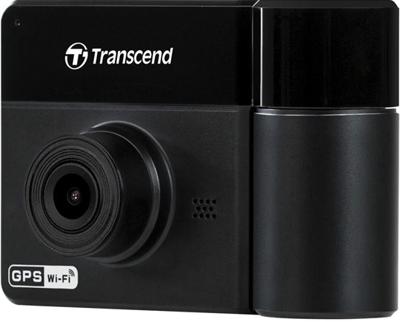Transcend DrivePro 550B Dashcam met GPS Kijkhoek horizontaal (max.): 150 ° 12 V, 24 V WiFi, Accu, Cabinecamera