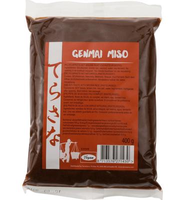 Terrasana Genmai Miso Bruine Rijst 400 gram