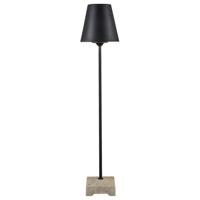 Lucca staande terraslamp 140cm zwart 456-750 - thumbnail