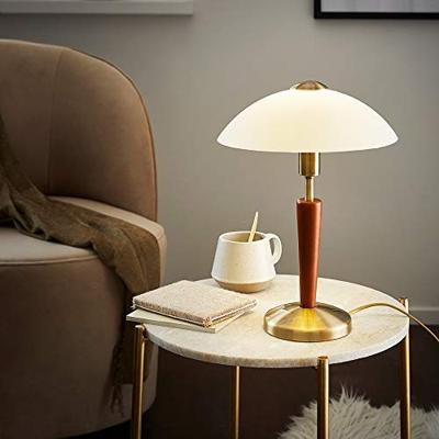 Eglo TafellampSolo 1 35cm bronsgoud met hout - 87256