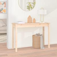 Wandtafel 110x40x75 cm massief grenenhout - thumbnail