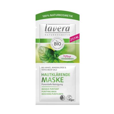 Lavera Purifying masker masque purifiant bio 10 Milliliter
