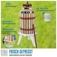 Güde fruitpers, 6, 12, 18 of 30 liter, mechanisch, met stalen spindel (OP 6 L) - thumbnail