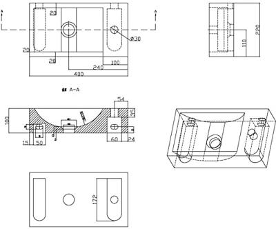 Saqu Nature fonteinset met zwarte kraan rechts natuursteen
