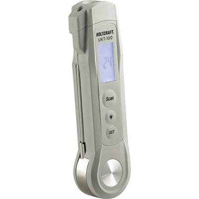 VOLTCRAFT UKT-100 Insteekthermometer Meetbereik temperatuur -40 tot 280 °C LED-zaklamp, Contactloze IR-meting, IP65 VOLTCRAFT UKT-100 Insteekthermometer Meetbereik temperatuur -40 tot 280 °C LED-zaklamp, Contactloze IR-meting, IP65