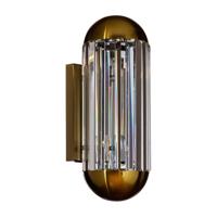 Richmond Wandlamp 'Anja' Crystal, kleur Brons - thumbnail