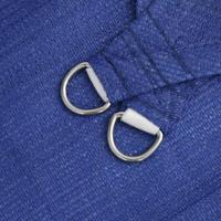 VidaXL Zonnezeil 160 g/m² rechthoekig 3x6 m hdpe blauw - thumbnail