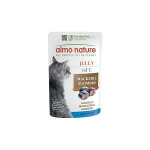 Almo Nature HFC Jelly makreel natvoer kat (55 g) 24 x 55 g
