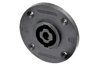 Neutrik NL4MPRXX Luidsprekerconnector Flensbus, contacten recht Aantal polen: 4 Zwart 1 stuk(s) - thumbnail