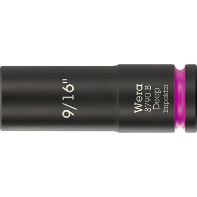 Wera 8790 B Impaktor Deep 05005569001 Dop (zeskant) Dopsleutelinzetstuk 9/16