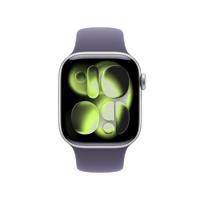 Apple Watch Series 11 GPS 42 mm Aluminium kast Sport Band Zachtpaars M/L - thumbnail