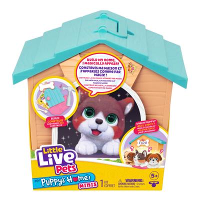 Moose Toys Verrassingspuppy knuffel in hondenhok