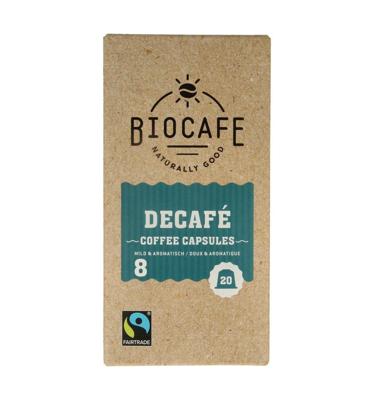 Bio Cafe Koffiecapsules Decafé Bio Cafe Koffiecapsules Decafé