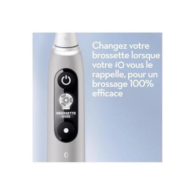 Oral-B iO Series 6s Grey Opal 4210201427360 Elektrische tandenborstel Roterend / oscillerend Grijs Oral-B iO Series 6s Grey Opal 4210201427360 Elektrische tandenborstel Roterend / oscillerend Grijs