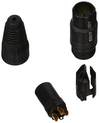 Neutrik NTR-NC3FXB Connector Xlr Female Metaal Zwart