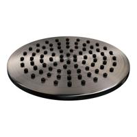 Regendouche Kop Brauer Gunmetal Edition 20 cm Geborsteld Gunmetal Brauer - thumbnail