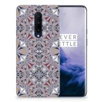 OnePlus 7 Pro | TPU | Siliconen hoesje | Flower Tiles - thumbnail