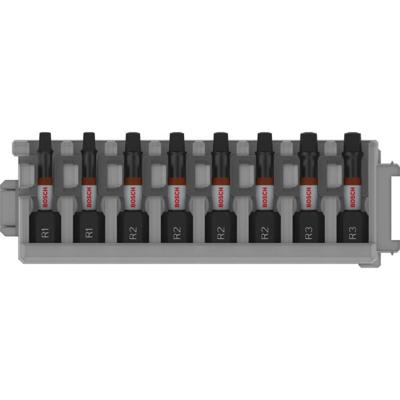 Bosch Accessoires PRO R Impact bits | R1 (x2) | R2 (x4) | R3 (x2) | 55 mm | 8 stuks - 2608521U58