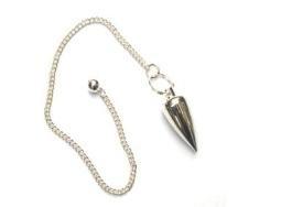 Pendel Messing Kogel Zilverkleurig