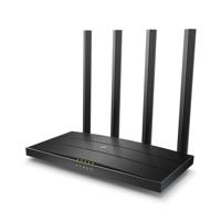 TP-Link Archer C6 draadloze router Fast Ethernet Dual-band (2.4 GHz / 5 GHz) 4G Wit - thumbnail