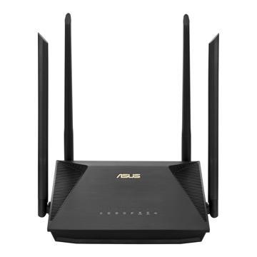 ASUS RT-AX53U (AX1800) Dual Band WiFi 6 Extendable Router, 4G / 5G Router vervanger, levenslange gratis netwerkbeveiliging, Instant Guard, VPN, AiMesh ondersteuning, smart home