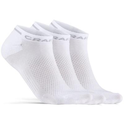 Craft 1910639 Core Dry Shaftless Sock 3-Pack - White - 40/42