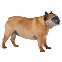 TRIXIE MUILKORF VOOR RASSEN MET PLATTE NEUS POLYESTER GRIJS XS-S 23 CM 2 ST - thumbnail