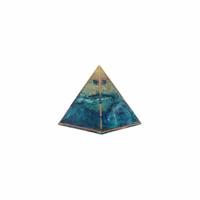 Orgonite Piramide Turquoise (110 mm) - thumbnail