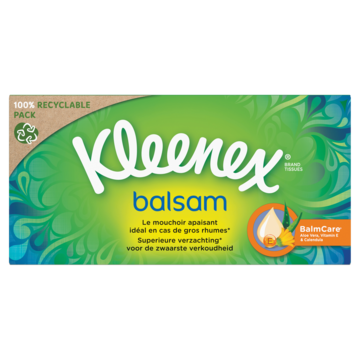 Kleenex Balsam Tissues