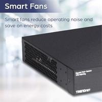 TrendNet TPE-TG240g Netwerk switch 10 / 100 / 1000 MBit/s PoE-functie - thumbnail