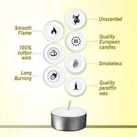 Bolsius theelichten 40 stuks - thumbnail