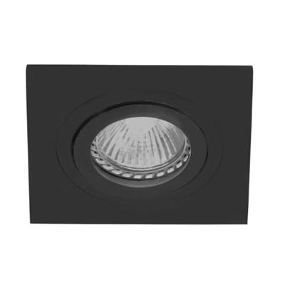 Steinhauer Zwarte inbouwspotSquare - 7305ZW