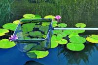 Professioneel fijnmazig vijver-schepnet - thumbnail