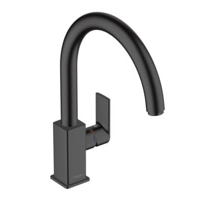 Hansgrohe Keukenmengkraan Vernis Shape M35 Eengreeps Met Draaibare Uitloop Mat Zwart