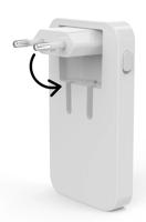 Hama Platte Oplader GaN Universele USB-C Notebook Netadapter PD 5-20V/65W Wit - thumbnail