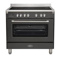 Boretti CFBI901AN fornuis Vrijstaand fornuis Zone van inductiekookplaat Antraciet A - thumbnail