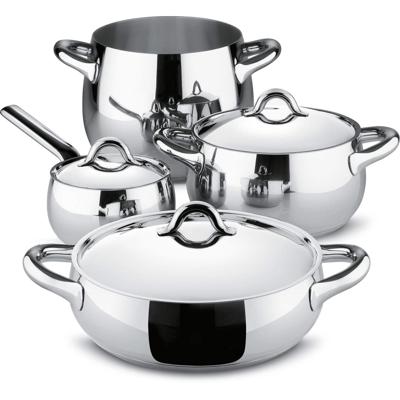 Alessi Pannenset Mami - SG100S7 - door Stefano Giovannoni - 4 Delig
