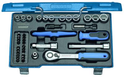 Gedore Dopsleutelset 3/8" 40-dlg. - 1973347