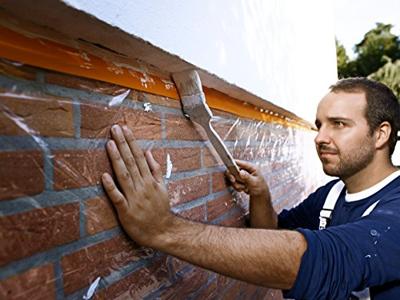 tesa Winterband 4843-04-02 Gipstape Oranje (l x b) 33 m x 30 mm 1 stuk(s)