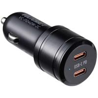 VOLTCRAFT VC-PD40W-2C USB-oplader 40 W 2x USB-C USB PD Zwart Auto USB Power Delivery (USB-PD) - thumbnail
