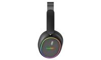 Hator Phoenix 2 Wireless over-ear gaming headset (Zwart, RGB, 2.4GHz / Bluetooth 5.4 / USB-C) - thumbnail