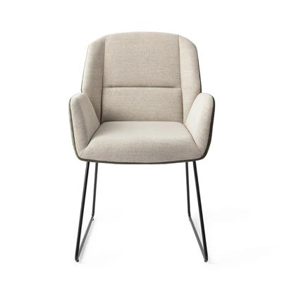 Jesper Home Eetkamerstoel 'Myoko' Slide Black, kleur Popeye