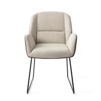 Jesper Home Eetkamerstoel 'Myoko' Slide Black, kleur Popeye - thumbnail