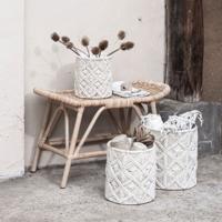 MUST Living Mand 'Boho' Macramé, Set van 3 stuks - thumbnail
