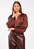 Aaiko Alanza Vis 521 T-shirt Lange Mouw 191235 Brunette - thumbnail