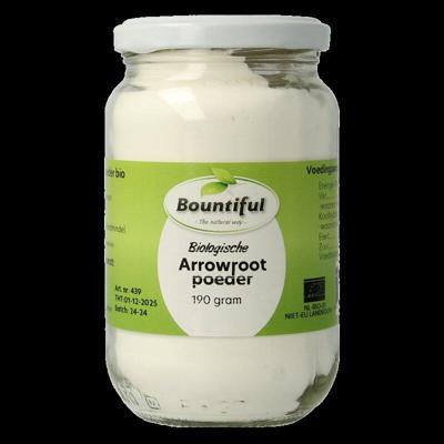 Arrowroot poeder bio 190 Gram Arrowroot poeder bio 190 Gram
