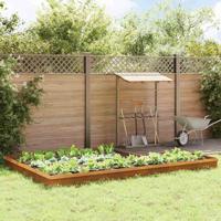 VidaXL Slakkenhekken 16 pcs roestig cortenstaal - thumbnail