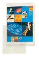 Esselte L-map, copy safe, glashelder, A4 105 micron, pak van 100 stuks, transparant - thumbnail