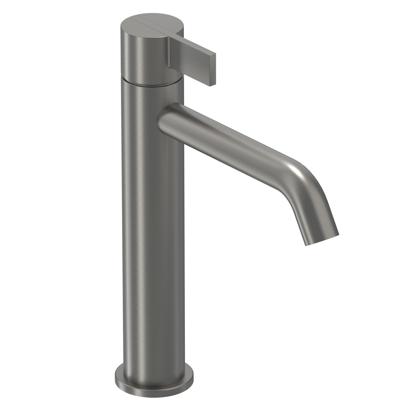 Wastafelkraan IVY Pact Model M Coldstart Geborsteld Metal Black PVD IVY